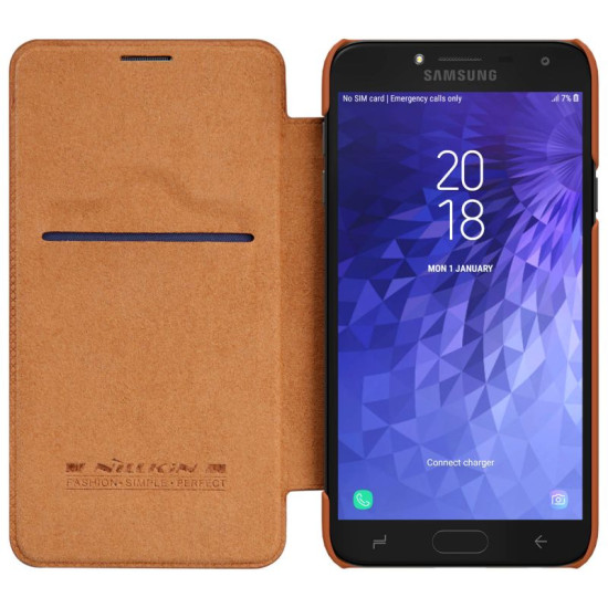 Samsung Galaxy J4 2018 Nillkin Qin Series Leather case