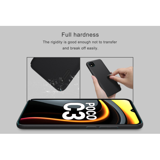 Nillkin Super Frosted Shield Back Hard Case For Xiaomi Poco C3 [6.43" 2020]