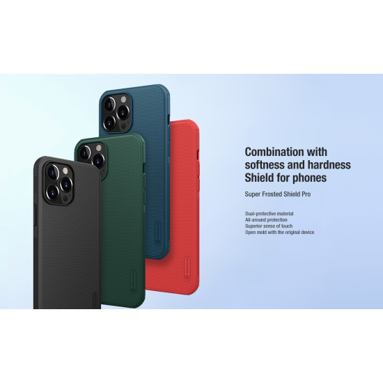 Apple iPhone 13 Pro  Nillkin Super Frosted Shield Pro Back  Case